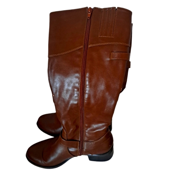Shoes - Knee High Boots  women's extended calf brown boots size 6.5M